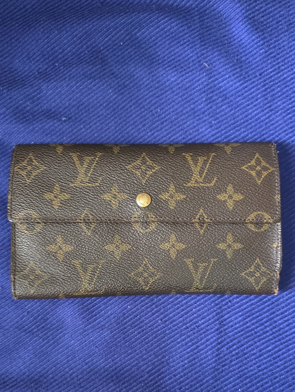 Louis Vuitton Monogram Canvas Key & Card Holder in Brown